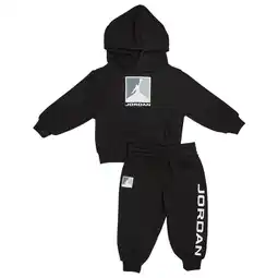 Foot Locker Jordan Baseline Trainingspakken Baby - Zwart - Maat 80 - 86 CM - Katoen Fleece aanbieding