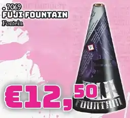 Quartel Vuurwerk Fuji fountain aanbieding