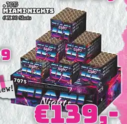 Quartel Vuurwerk Miami nights aanbieding