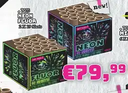 Quartel Vuurwerk Neon fluor aanbieding
