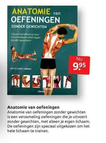 Boekenvoordeel Anatomie Van Oefeningen aanbieding