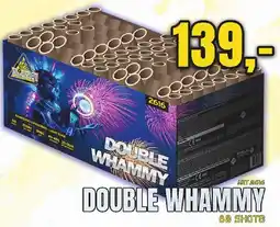 Quartel Vuurwerk Double whammy aanbieding