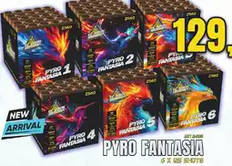 Quartel Vuurwerk Pyro fantasia aanbieding