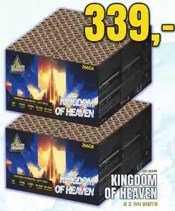 Quartel Vuurwerk Kingdom of heaven aanbieding