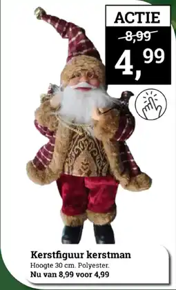 Tuincentrum Osdorp Kerstfiguur kerstman aanbieding