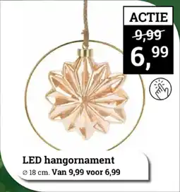 Tuincentrum Osdorp LED hangornament aanbieding