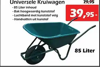 iTEK Universele Kruiwagen aanbieding