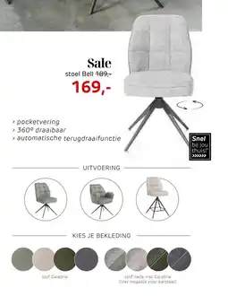 Henders & Hazel Stoel Bell aanbieding
