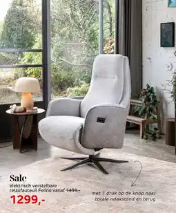 Henders & Hazel Elektrisch verstelbare relaxfauteuil Felino aanbieding