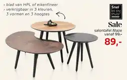 Henders & Hazel Salontafel Maze aanbieding