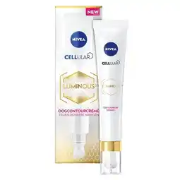 Trekpleister NIVEA Cellular Luminous630 Oogcontourcrème aanbieding