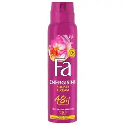 Trekpleister Fa Sunset Dream Deodorant Spray aanbieding