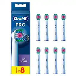 Trekpleister Oral-B Pro 3D White Opzetborstels aanbieding