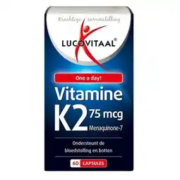 Trekpleister Lucovitaal Vitamine K2 Capsules aanbieding