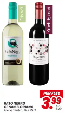 Dekamarkt Gato negro of san floriano aanbieding