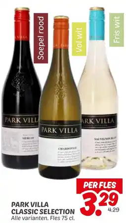 Dekamarkt Park villa classic selection aanbieding