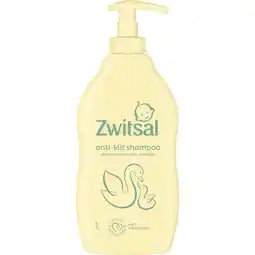 Etos Zwitsal Shampoo Anti-Klit Baby Met Pompje 400 ML aanbieding