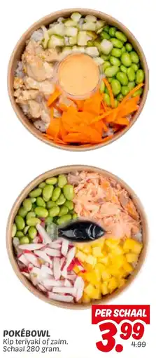 Dekamarkt Pokébowl aanbieding