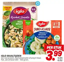 Dekamarkt Iglo maaltijden aanbieding