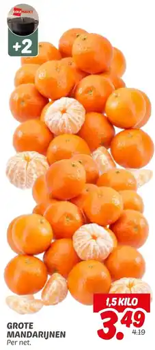 Dekamarkt Grote mandarijnen aanbieding