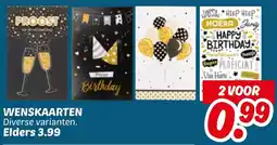 Dekamarkt Wenskaarten aanbieding
