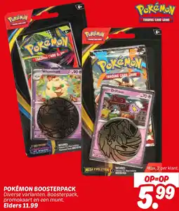 Dekamarkt Pokémon boosterpack aanbieding