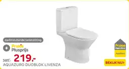 Praxis Aquazuro duoblok livenza aanbieding