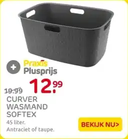 Praxis Curver wasmand softex aanbieding