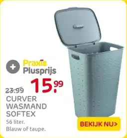 Praxis Curver wasmand softex aanbieding