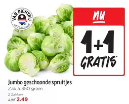 Jumbo Jumbo geschoonde spruitjes aanbieding