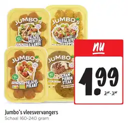 Jumbo Jumbo's vleesvervangers aanbieding