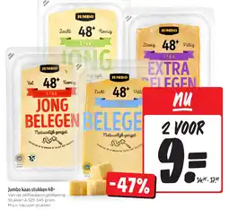 Jumbo Jumbo kaas stukken 48+ aanbieding