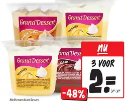 Jumbo Alle Ehrmann Grand Dessert aanbieding