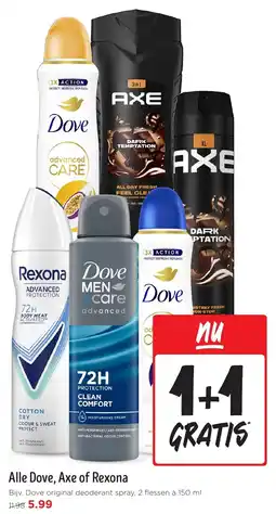 Jumbo Alle Dove, Axe of Rexona aanbieding