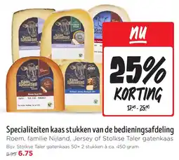 Jumbo Specialiteiten kaas stukken van de bedieningsafdeling aanbieding
