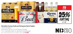 Jumbo Karmeliet, Corona of pils van Hertog Jan, Bud of Jupiler aanbieding