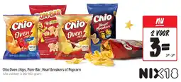 Jumbo Chio Oven chips, Pom-Bär, Heartbreakers of Popcorn aanbieding