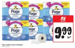 Jumbo Page compleet schoon toiletpapier aanbieding