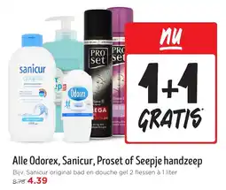Jumbo Alle Odorex, Sanicur, Proset of Seepje handzeep aanbieding