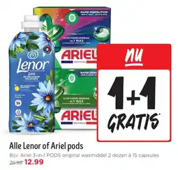 Jumbo Alle Lenor of Ariel pods aanbieding