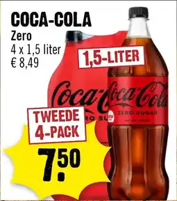 Dirck 3 Coca-Cola Zero aanbieding
