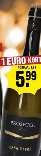 Dirck 3 Prosecco casa defrà aanbieding
