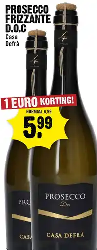 Dirck 3 Prosecco frizzante D.O.C aanbieding