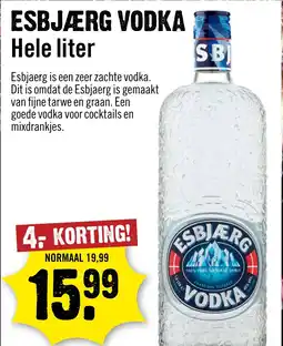 Dirck 3 Esbjærg vodka aanbieding