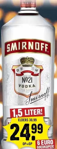 Dirck 3 Smirnoff aanbieding