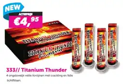 Meester Vuurwerk 333// Titanium Thunder aanbieding