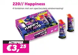 Meester Vuurwerk 220// Happiness aanbieding