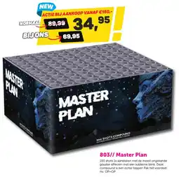 Meester Vuurwerk 803// Master Plan aanbieding