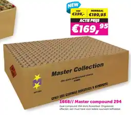 Meester Vuurwerk 1668// Master compound 294 aanbieding