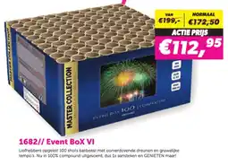Meester Vuurwerk 1682// Event BOX VI aanbieding